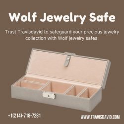 Wolf Jewelry Safe