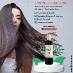 Revitalize your Hair with Ayurvedic Wonder Hair Oil | Jamun