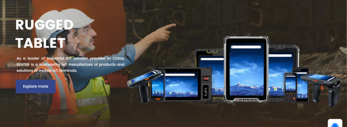 SENTER rugged tablet manufacturer