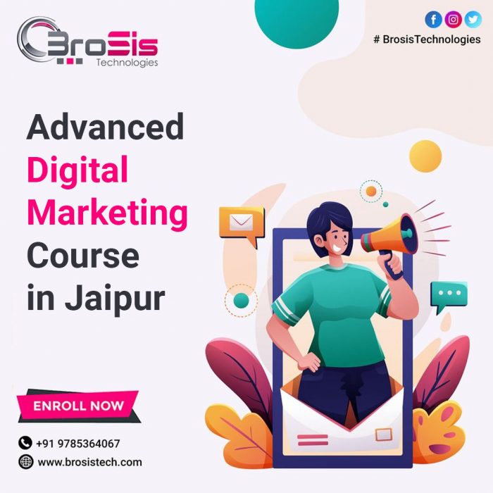 Advanced digital marketing course in jaipur with placements