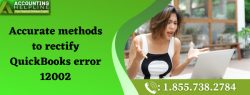 A must follow step to tackle QuickBooks Error 12002 in no time