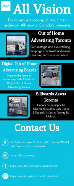 Out of Home Advertising Toronto