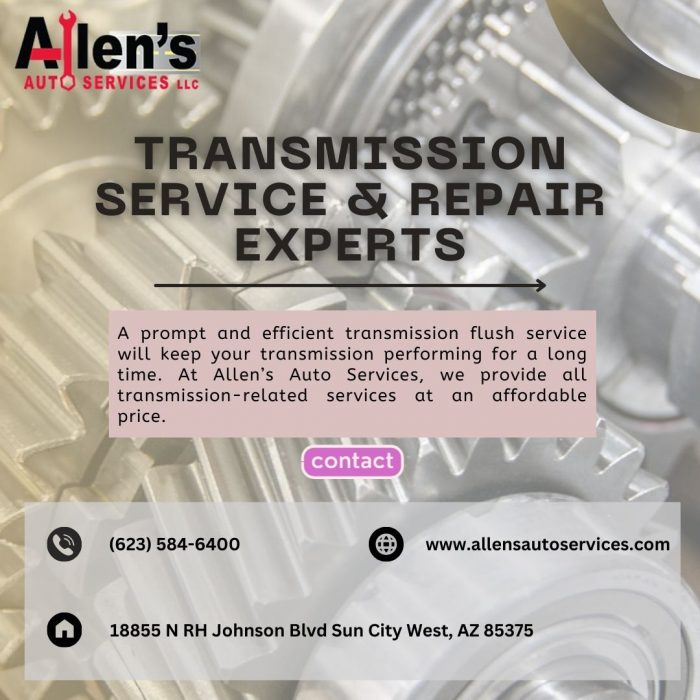 Allen’s Auto Services: Your Trusted Transmission Service & Repair Experts
