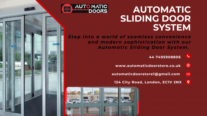 Effortless Access with Our Automatic Sliding Door System