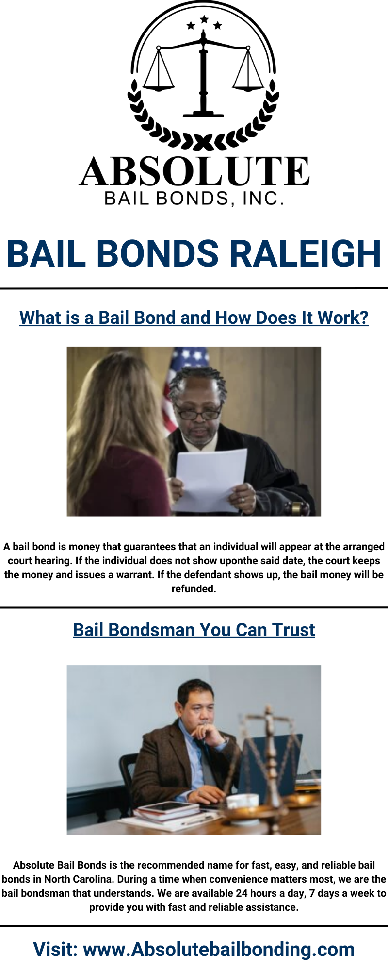 Bail Bonds Raleigh | Absolute Bail Bonds - Social Social Social ...