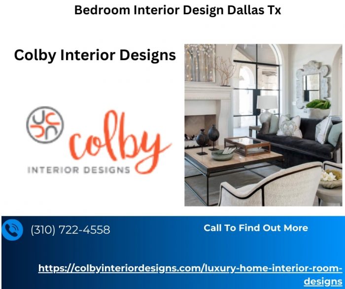 Bedroom Interior Design Dallas Tx