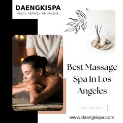Best Massage Spa In Los Angeles