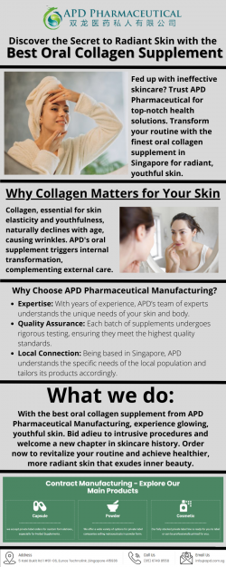 Best Oral Collagen Supplement for Skin – APD Pharmaceutical Manufacturing