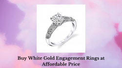Buy White Gold Engagement Rings at Affordable Prices