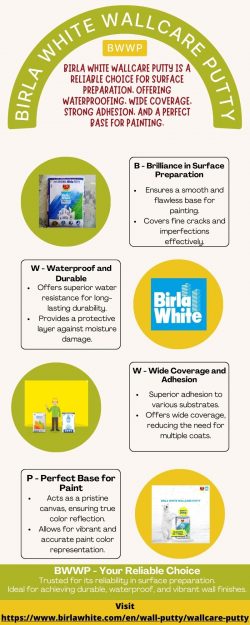 Birla White WallCare Putty: Transforming Walls with Durability and Brilliance