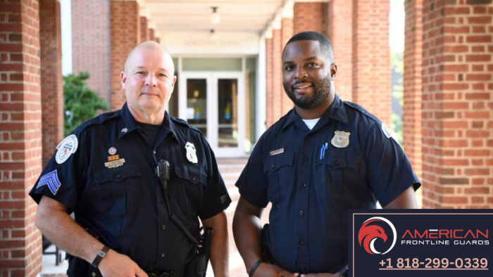 Ensuring Campus Safety with American Frontline Guards