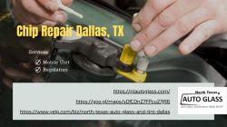 Chip repair Dallas, TX