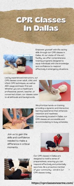 Equip Yourself With Life-Saving Skills At Our CPR Classes In Dallas