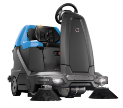 Electric Compact Ride-on Sweeper (1300mm path)