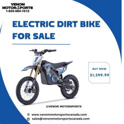 Check Out Our Electric Dirt Bikes Sale at Venom Motorsports Canada
