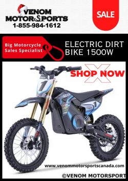Buy Electric Dirt Bike 1500W at Affordable Rates