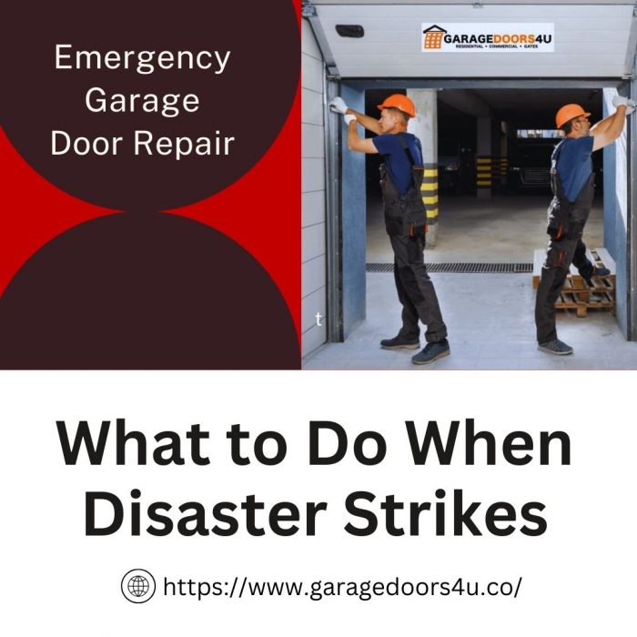 Emergency Garage Door Repair in Longmont
