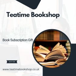 Immerse Yourself in Literary Delights with Teatime Bookshop Enchanting Book Subscription Gift