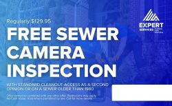 Free Sewer Camera Inspection