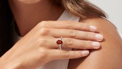 Women’s January Birthstone Rings | Garnet Ring
