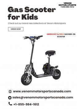 Best Gas Scooters for Kids – Venom Motorsports Canada