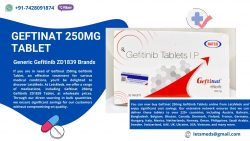 Lowering the Cost of Cancer Treatment: Generic Gefitinib 250mg Geftinat Tablet Now Available at  ...