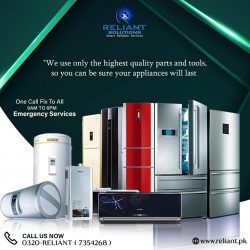 Home Appliance Repair Services in Lahore – Reliant Solutions