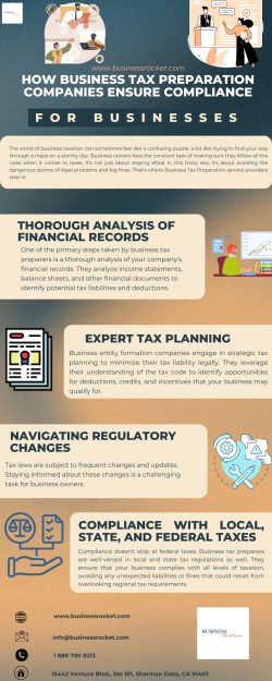 How Business Tax Preparation Companies Ensure Compliance