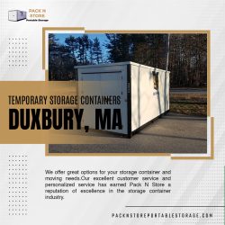 Secure and Convenient Temporary Storage Containers in Duxbury, MA With Pack N Store!