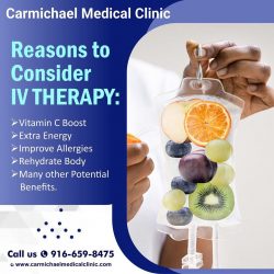 Best Medical Center for IV Therapy in Carmichael