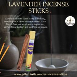 Jallan: Lavender Incense Sticks – Buy Now