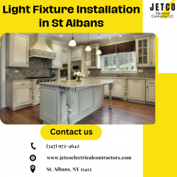 Light Fixture Installation in St Albans