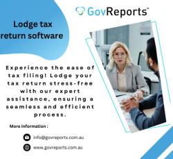 Lodge tax return ease with GovReports