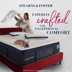 Stearns & Foster Expertly Crafted for Exceptional Comfort