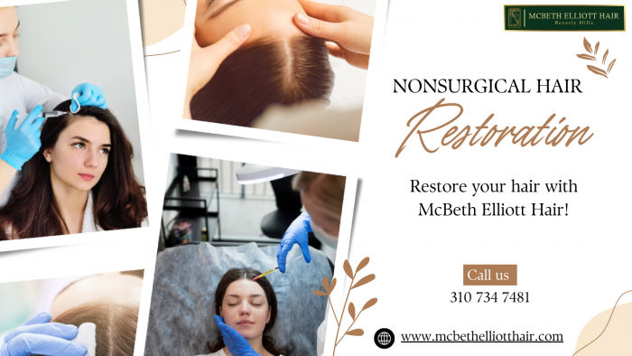 Nonsurgical Hair Restoration at McBeth Elliott Hair