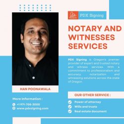 Notary and Witnesses Service