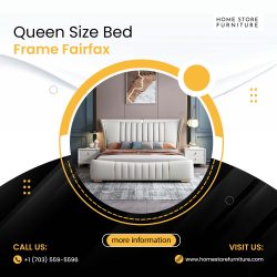 Queen Size Bed Frame Fairfax