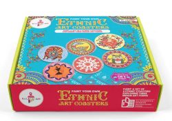 Ethnic Art Coasters Painting Kit | Best Art Painting Kit