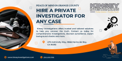 Hire Expert Private Investigators in Orange County