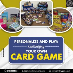 Personalize and Play Customizing Your Own Card Game