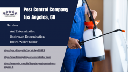 Pest Control Company Los Angeles CA
