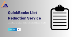 Reducing QuickBooks List Entries