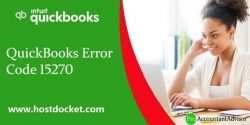 How to Rectify QuickBooks Error 15270?