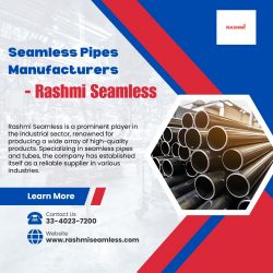 Seamless Pipes Manufacturers by Rashmi Seamless