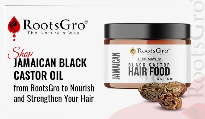 Shop Jamaican Black Castor Oil from RootsGro to Nourish and Strengthen Your Hair