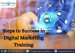 Steps to Success in Digital Marketing Training at ShapeMySkills