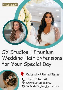 SY Studios | Premium Wedding Hair Extensions for Your Special Day