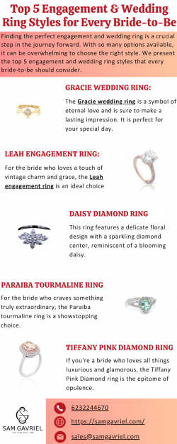 Top 5 Engagement & Wedding Ring Styles for Every Bride-to-Be