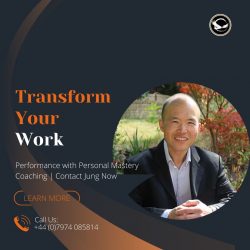 Transform Your Work Performance with Personal Mastery Coaching | Contact Jung Now