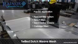 Twilled Dutch Weave Mesh